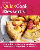 Couverture du livre « Hamlyn QuickCook: Desserts » de Denise Smart aux éditions Octopus Digital