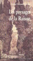 Couverture du livre « Les paysages de la raison » de Ottani Cavina Anna aux éditions Actes Sud