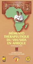 Couverture du livre « Mémento thérapeutique du VIH ; Sida en Afrique subsaharienne » de S-P Eholie et P-M Girard aux éditions Doin