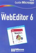 Couverture du livre « Namo Webeditor 6 » de Sebastien Garlot aux éditions Micro Application