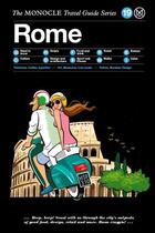 Couverture du livre « The monocle travel guide ; Rome » de  aux éditions Dgv