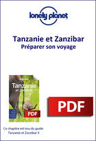 Couverture du livre « Tanzanie et Zanzibar - Préparer son voyage » de Lonely Planet aux éditions Lonely Planet France