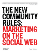 Couverture du livre « The new community rules » de Tamar Weinberg aux éditions O'reilly Media