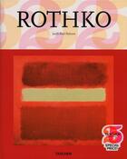 Couverture du livre « Rothko » de Jacob Baal-Teshuva aux éditions Taschen