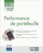 Couverture du livre « Performance de portefeuille » de Pascal Grandin aux éditions Pearson
