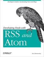 Couverture du livre « Developing Feeds With Rss And Atom » de Ben Hammersley aux éditions O Reilly & Ass
