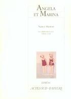 Couverture du livre « Angela et Marina » de Nancy Huston aux éditions Actes Sud