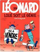 Couverture du livre « Léonard Tome 39 : loué soit le génie » de Bob De Groot et Turk aux éditions Lombard