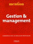 Couverture du livre « Gestion et management » de Aiesb aux éditions Organisation