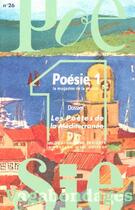 Couverture du livre « Revue poesie vagabondages - numero 26 les poetes de la mediterranee » de  aux éditions Cherche Midi