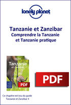 Couverture du livre « Tanzanie et Zanzibar - Comprendre la Tanzanie et Tanzanie pratique » de Lonely Planet aux éditions Lonely Planet France