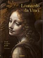 Couverture du livre « Léonard de Vinci ; tout l'oeuvre peint » de Frank Zollner aux éditions Taschen