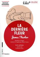 Couverture du livre « La dernière fleur » de James Thurber aux éditions Gallimard