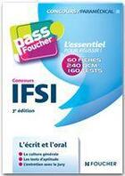 Couverture du livre « PASS'FOUCHER ; concours IFSI (3e édition) » de R Travel aux éditions Foucher