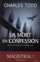 Couverture du livre « La mort en confession » de Charles Todd aux éditions City