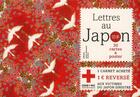 Couverture du livre « Lettres au Japon ; 30 cartes à poster » de  aux éditions Seuil
