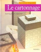 Couverture du livre « Cartonnage » de Laurence Anquetin aux éditions Mango