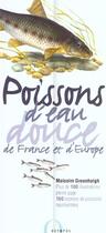 Couverture du livre « Poissons D'Eau Douce De France Et D'Europe » de Malcolm Greenhalgh aux éditions Octopus