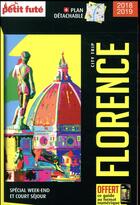 Couverture du livre « GUIDE PETIT FUTE ; CITY TRIP : Florence (édition 2018) » de Collectif Petit Fute aux éditions Le Petit Fute