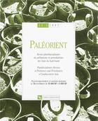 Couverture du livre « Paleorient 23.2 1997 » de  aux éditions Cnrs