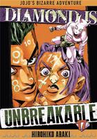 Couverture du livre « Jojo's bizarre adventure - saison 4 ; diamond is unbreakable Tome 17 » de Hirohiko Araki aux éditions Delcourt