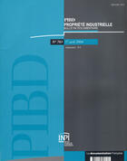 Couverture du livre « PIBD T.783 » de Pibd aux éditions Documentation Francaise