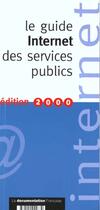 Couverture du livre « Guide internet des services publics » de  aux éditions Documentation Francaise