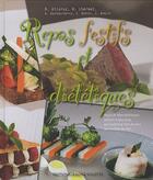 Couverture du livre « Repas festifs et diététiques » de R. Alcaraz et H. Lhermet et G. Jaureguiberry aux éditions Delagrave