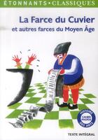 Couverture du livre « La farce du Cuvier et autres farces du moyen âge » de  aux éditions Flammarion
