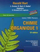 Couverture du livre « Chimie organique t.1 » de Liao Nathalie aux éditions Dunod