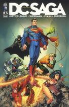 Couverture du livre « DC saga N.3 » de Geoff Johns aux éditions Urban Comics Press