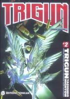 Couverture du livre « Trigun T.2 » de Yasuhiro Nightow aux éditions Delcourt