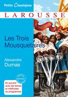 Couverture du livre « Les trois Mousquetaires » de Alexandre Dumas aux éditions Larousse
