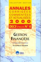 Couverture du livre « Decf n 2-relations juridiques de credit-acca 00- » de Anne-Marie Keiser aux éditions Eska