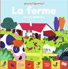 Couverture du livre « La ferme et ses animaux » de Thierry Laval aux éditions Gallimard Jeunesse Giboulees