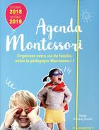 Couverture du livre « Agenda montessori 2018 - 2019 » de  aux éditions Marabout