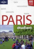 Couverture du livre « Paris étudiant » de Flaminia Iacoviello aux éditions Lonely Planet France