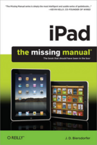 Couverture du livre « IPad: The Missing Manual » de Jude D. Biersdorfer aux éditions O'reilly Media