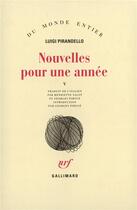 Couverture du livre « Nouvelles pour une année t.5 » de Pirandello Luig aux éditions Gallimard