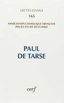 Couverture du livre « Paul de Tarse » de Acfeb aux éditions Cerf