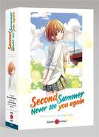 Couverture du livre « Second summer, never see you again : coffret Intégrale Tomes 1 et 2 » de Hirotaka Akagi et Motomi Minamoto aux éditions Bamboo