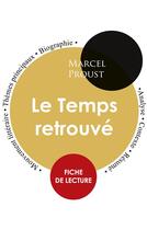 Couverture du livre « Le temps retrouvé, de Marcel Proust ; fiche de lecture » de  aux éditions Editions Du Cenacle