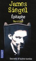 Couverture du livre « Épitaphe » de James Siegel aux éditions Pocket