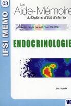 Couverture du livre « Endocrinologie » de Yvan Touitou et J-M Kuhn aux éditions Vernazobres Grego