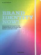 Couverture du livre « Brand identity now ! » de  aux éditions Taschen