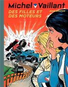 Couverture du livre « Michel Vaillant Tome 25 : des filles et des moteurs » de Jean Graton aux éditions Dupuis