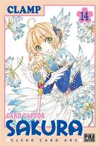 Couverture du livre « Card captor Sakura - clear card arc Tome 14 » de Clamp aux éditions Pika