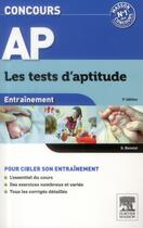 Couverture du livre « Concours AP ; tests d'aptitude (3e édition) » de Ghyslaine Benoist aux éditions Elsevier-masson