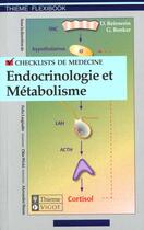 Couverture du livre « Checklists ; checklists en endocrinologie et metabolisme » de D Reinwein et G Benker aux éditions Vigot
