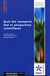 Couverture du livre « Bruit des transports ; état et perspectives scientifiques » de Faburel et Polack et Beaum aux éditions Documentation Francaise